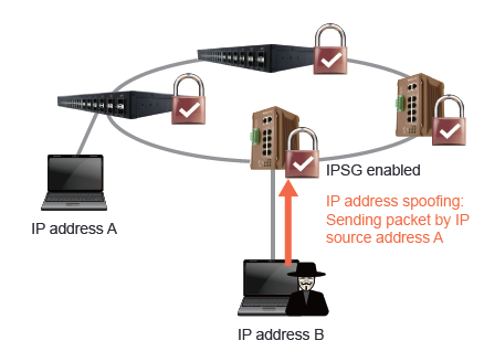 Advanced Cyber Security - IP Source Guard IPSG